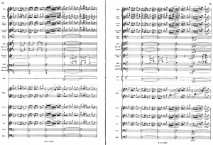 Excerpt from score of Britten Young Person's Guide