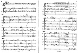 Excerpt from score of Britten Young Person's Guide